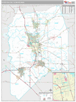 Stockton-Lodi Wall Map Premium Style